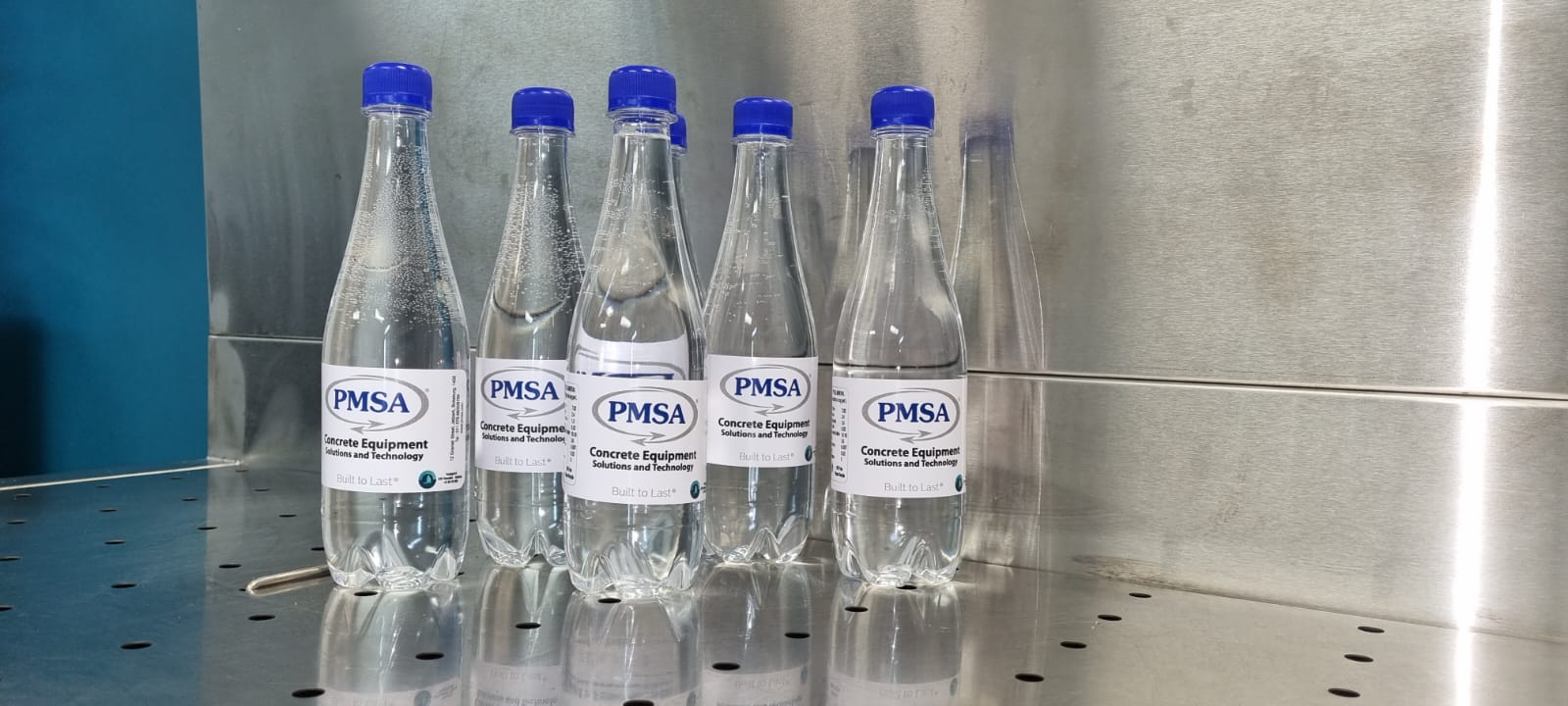 PMSA branded bottles